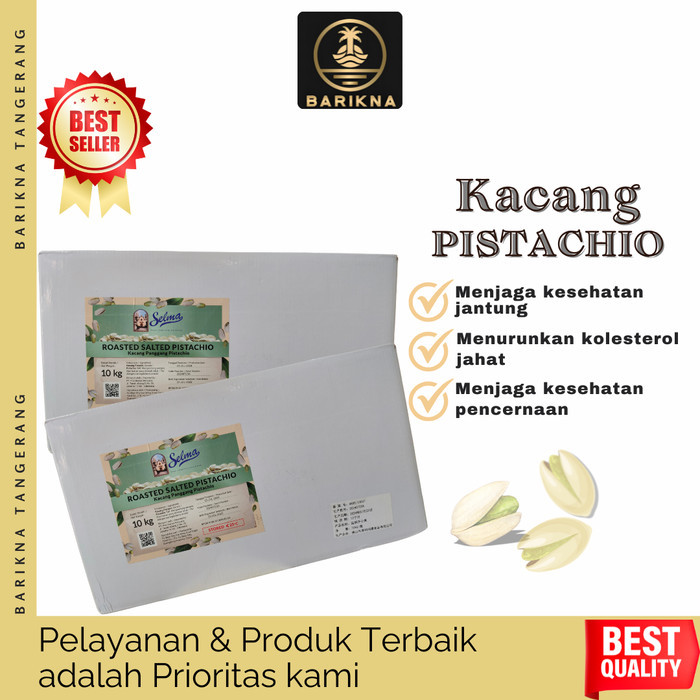 

READY STOCK!!! Kacang Pistachio Best Quality 250gr-1kg - 1kg