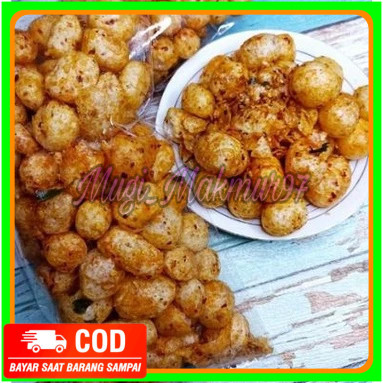 

1kg cimol kering pedas daun jeruk /endog lewo snack food