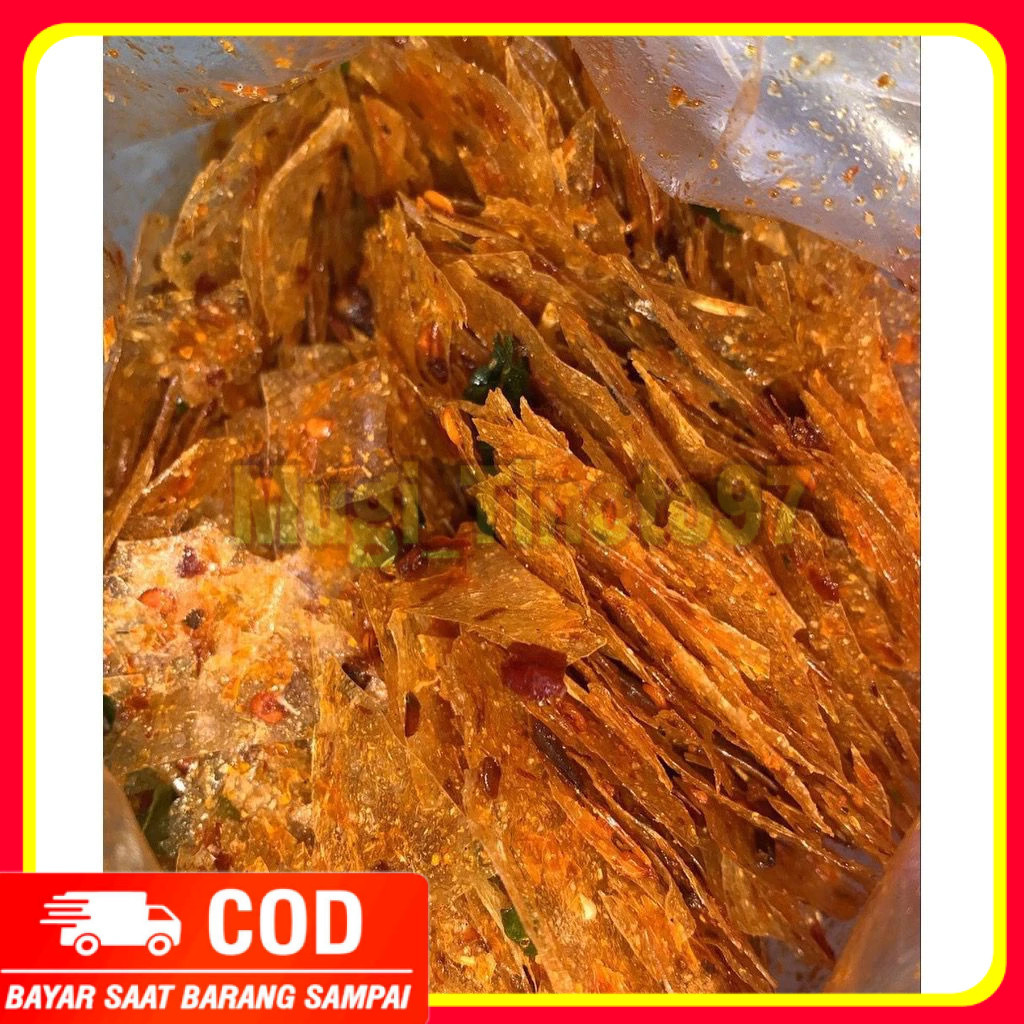 

keripik kaca pedas daun jeruk 1 kilogram