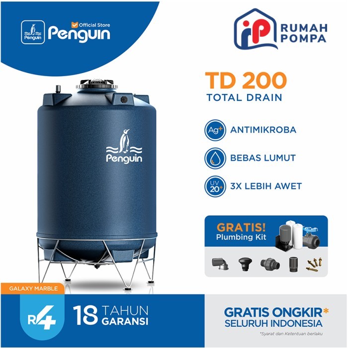 Tandon Air | Toren Air | Penguin 2000 Liter TD 200