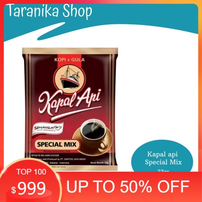 

Eksklusif ol shop , Kopi Kapal Api Special Mix - Kopi Sachet 29gr