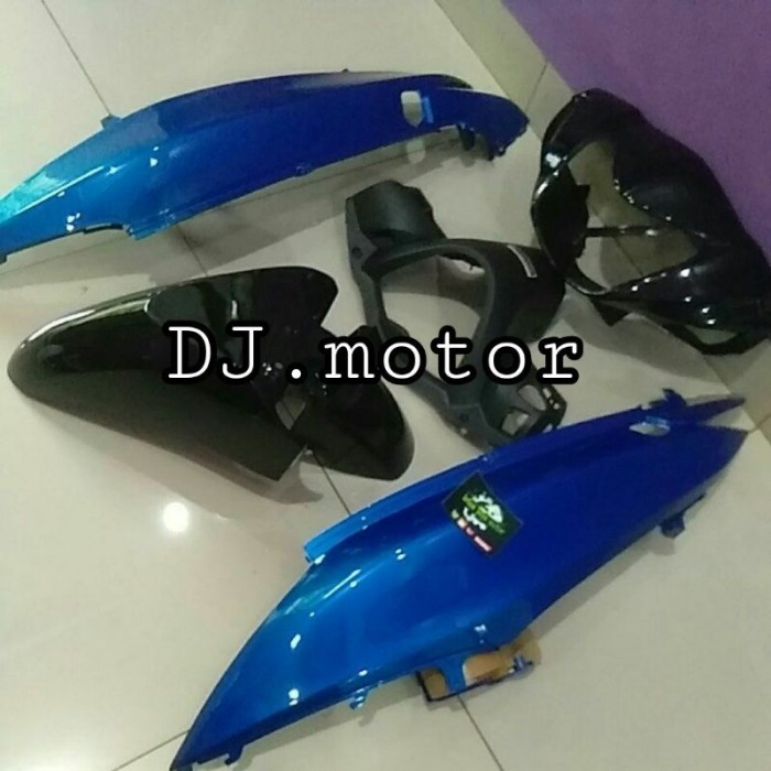 full body halus honda spacy hitam biru