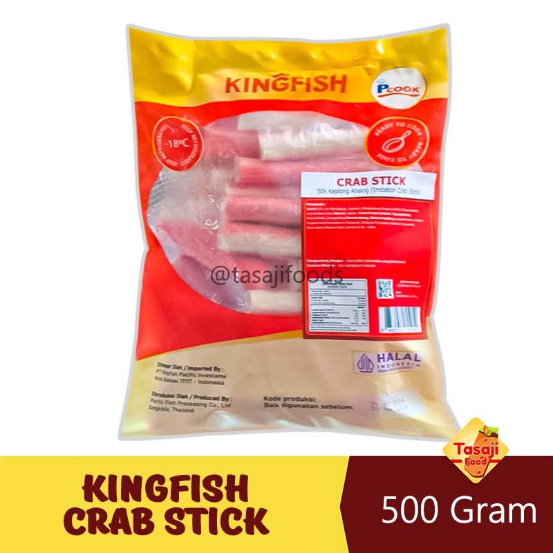 

Kingfish Crab Stick 500 Gram Olahan Ikan Kepiting