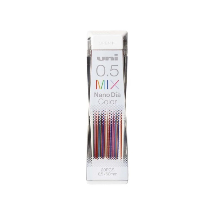 

PRODUK TERLARIS UNI NanoDia Color Mix 0.5mm Erasable Pencil Leads