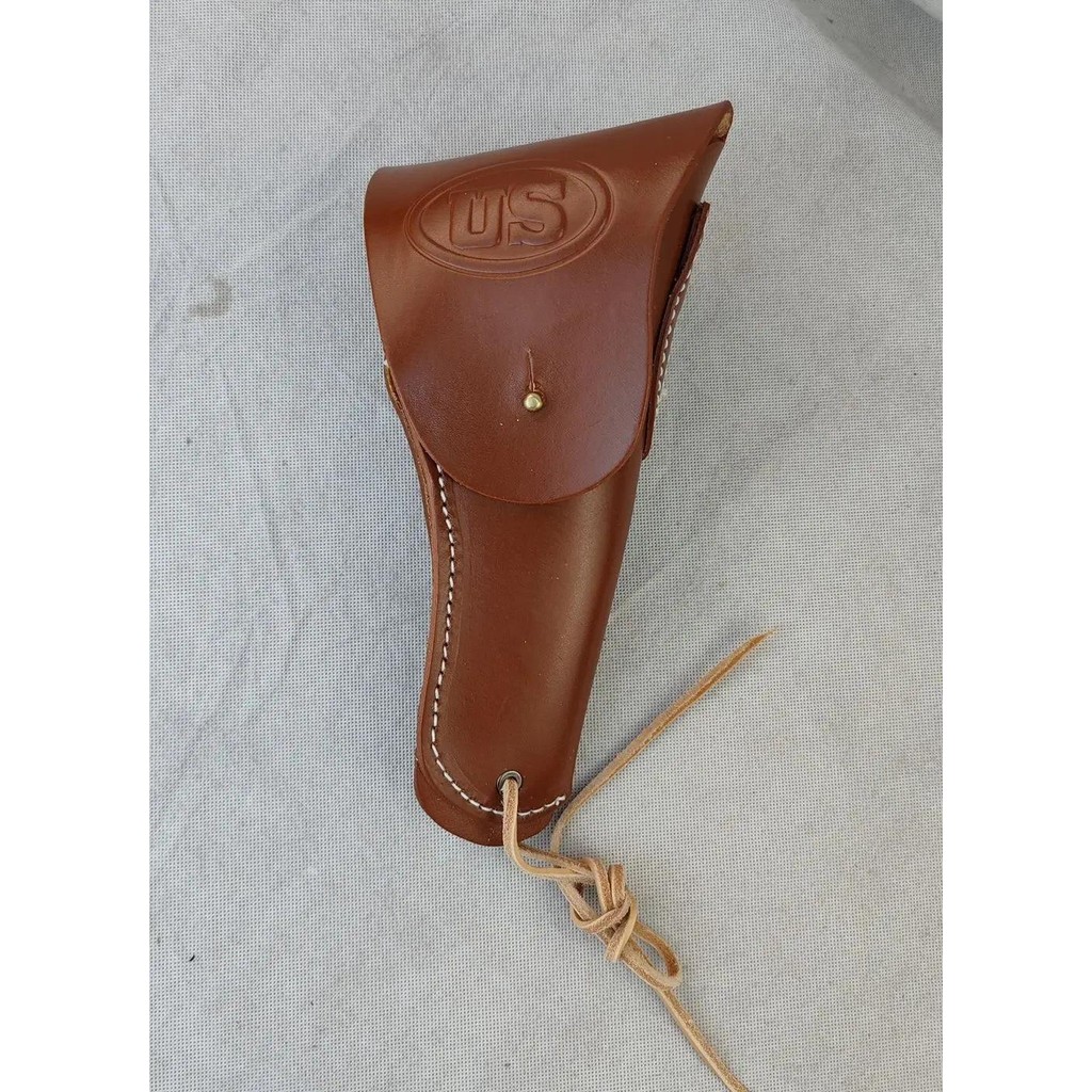tomwang2012.WW2 Us Usmc Colt 1911 M1916 Army BROWN Leather Pistol Holster  Field Gear