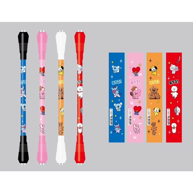

pulpen spiner polpoin sekolah anak karakter / pulpen spiner putar / pen sekolah hitam KD - 9484 BZ