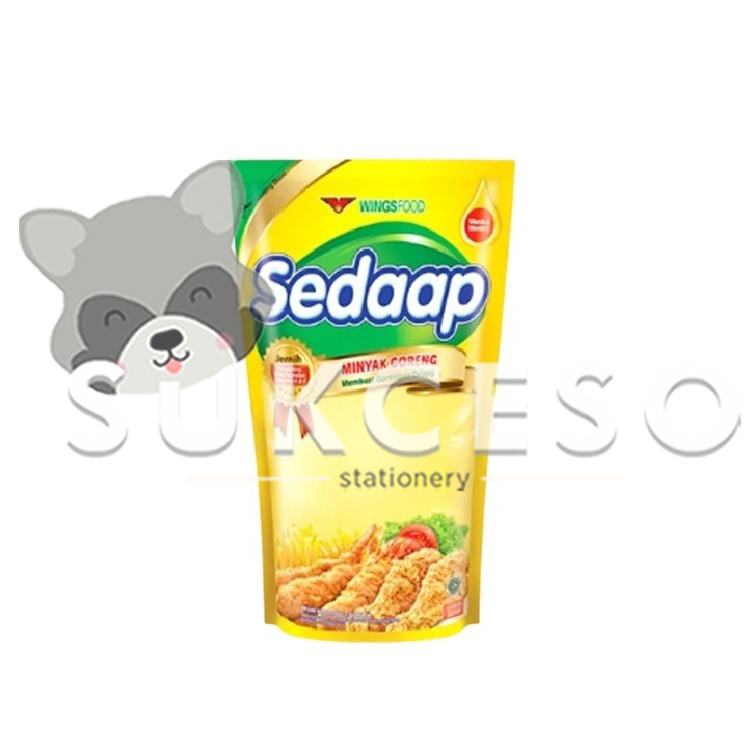 

SEDAAP Minyak Goreng Sawit Pouch 1 Liter Murah