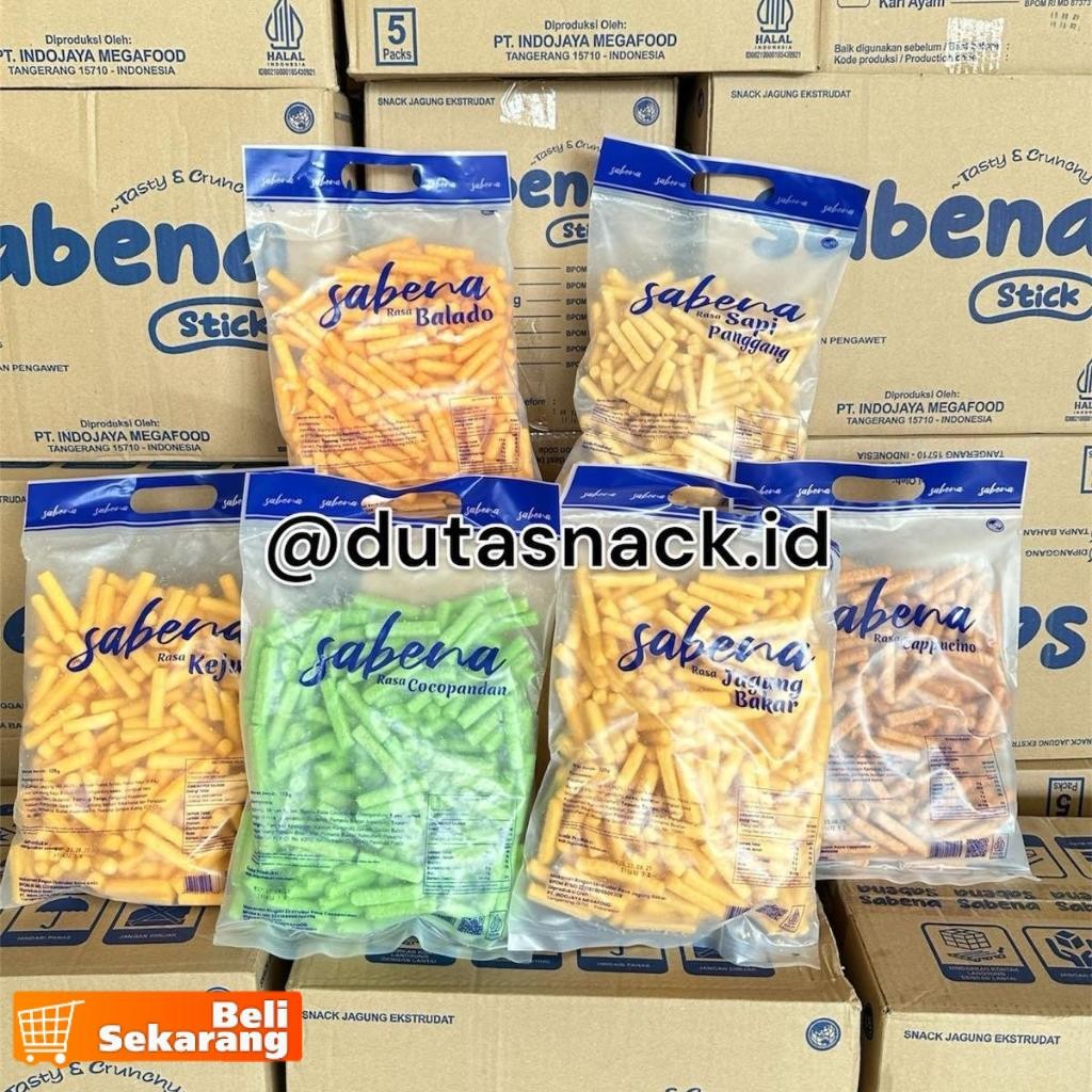 

1 karton snack SABENA NEW ISI 6 karung 1kg MIX rasa bisa COD ( NEW )