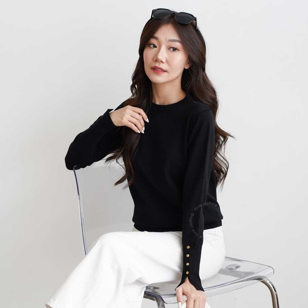 ilookclothing DANICA KNIT TOP - ATASAN RAJUT KATUN WANITA