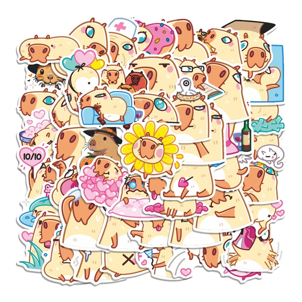 

COD 50 Pcs Stiker TENDER PEEBEE Lucu Anti Air Untuk Dekorasi Notebook Sepeda Skateboard Handphone