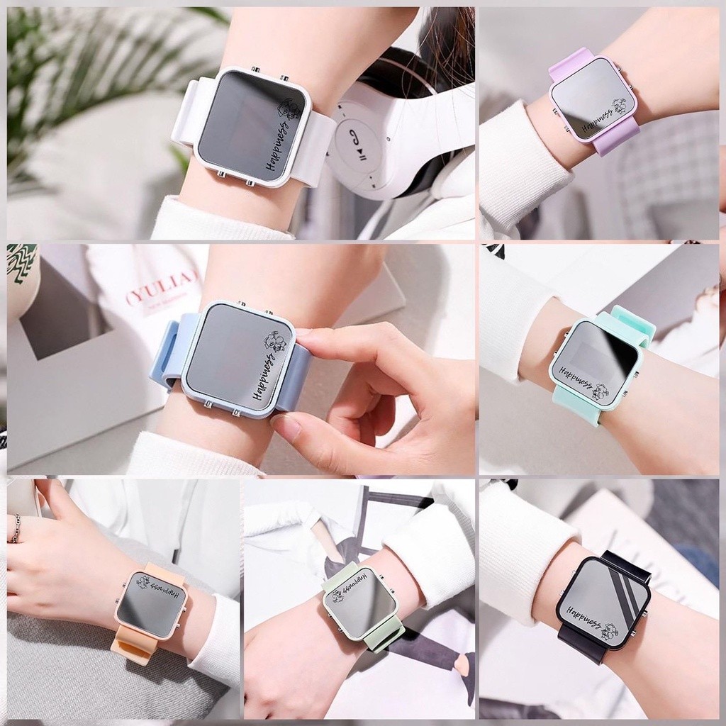 URBAN JAM TANGAN WANITA JOVITA LED SPORT KOREA