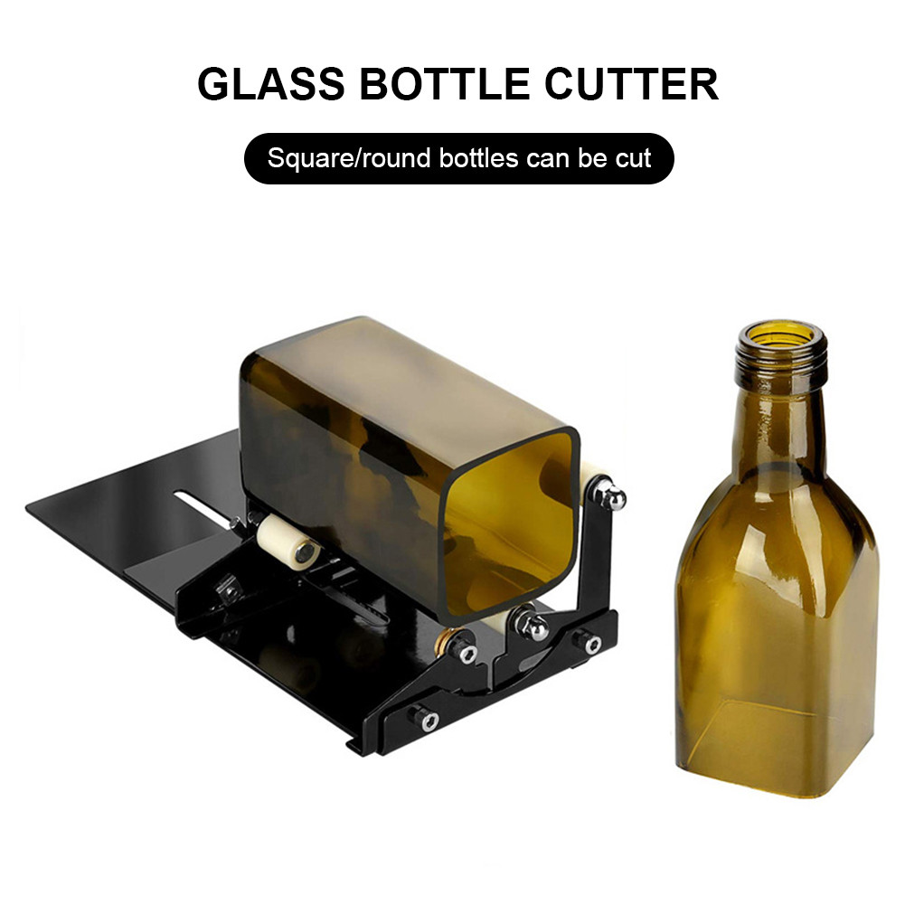 

11/19Pcs Glass Bottle Cutter Stainless Steel DIY Glass Cutter Kit with Safety Gloves/Accessories Glass Sculptures Cutter Machine