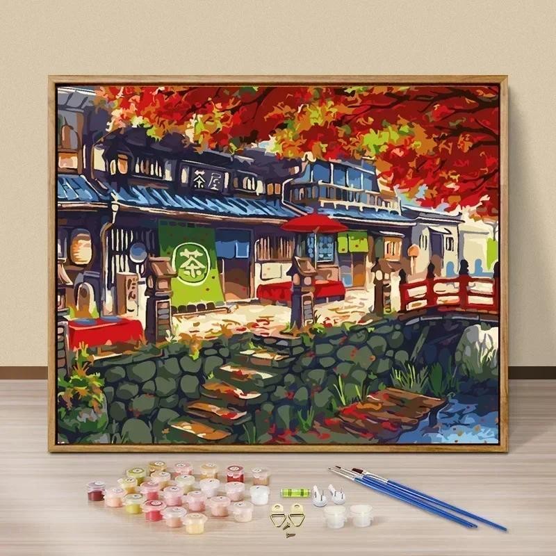 

Tulip DIY Digital Acrylic Flower Painting, Hand-filled Landscape, Flower, 23023