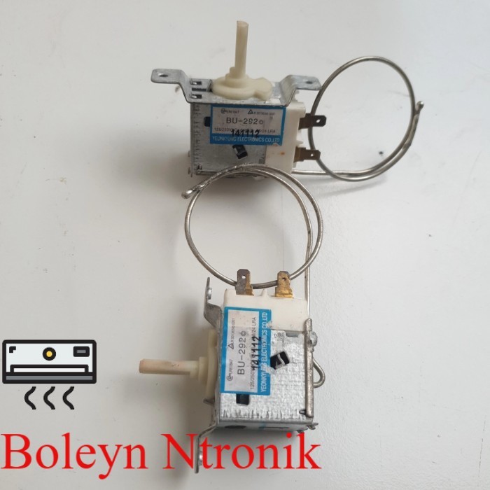 thermostat kulkas toshiba BU-292 ORIGINAL / Refrigerator Thermostat
