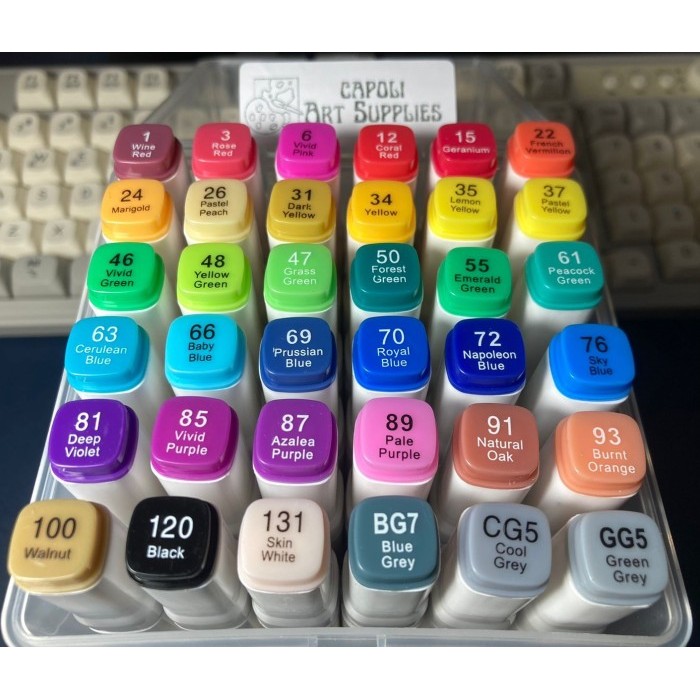 

Touch Spidol Dual Side Fine Art - Art Marker Set Multicolor - 24 pcs