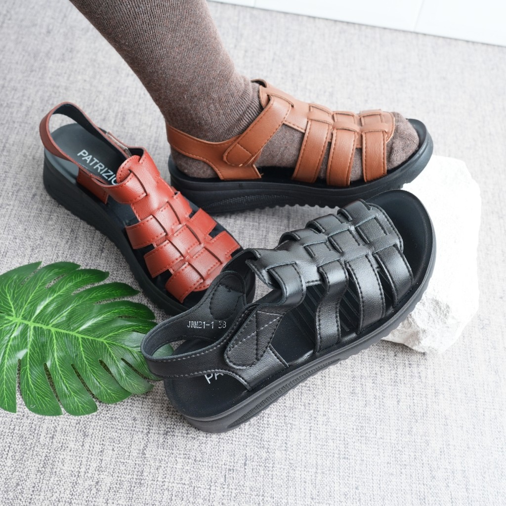 Patrizio Sepatu Sandal Wanita dengan Tali Belakang JRM21-1