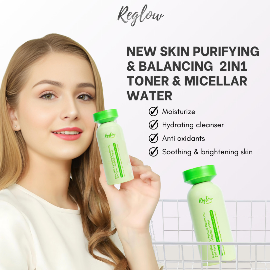 

Reglow New Pack Skincare - Paket Acne - Paket Booster