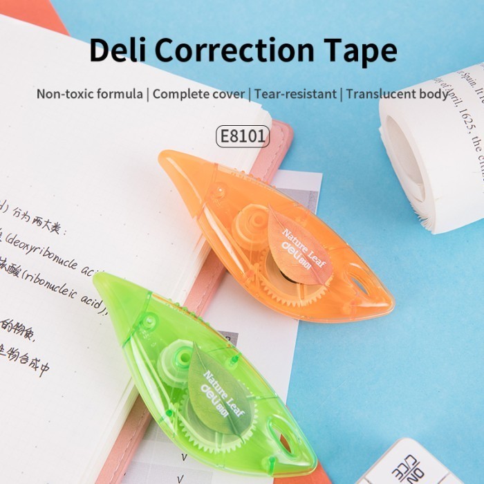 

Bobomart DELI Tip Ex Kertas / Correction Tape Desain Unik Untuk Sekolah E8101