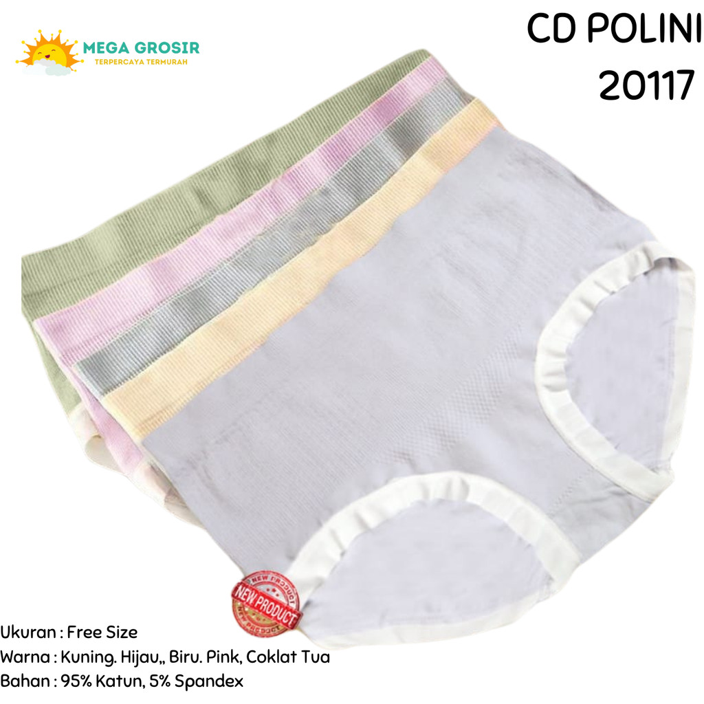 [ISI 3] Celana Dalam Wanita POLINI 20117 / Pakaian Dalam wanita / Celana dalam cewek