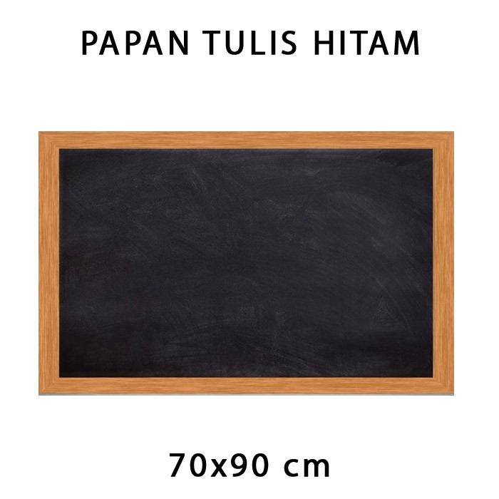 

Papan Tulis Hitam 70x90cm Black Board Cafe Non Stand