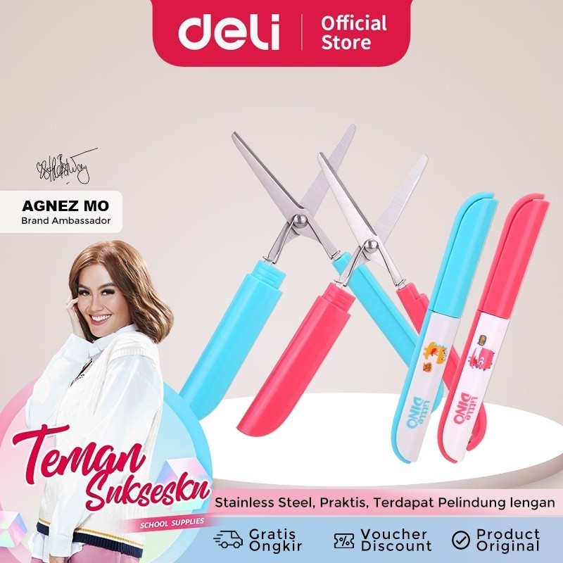 

Deli E6000A Gunting Portabel Colorful