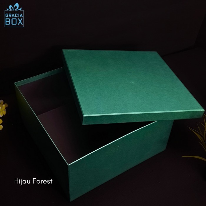 

PL Kotak Hampers ukuran 30 cm x 30 cm x 15 cm - Hijau, BOX SAJA