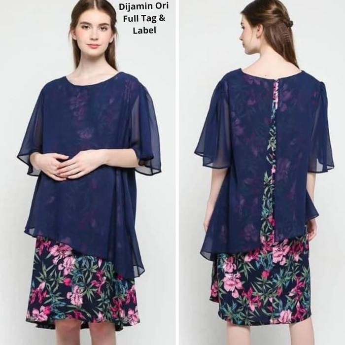 *TERLARIS* Dress Hamil/ Baju Hamil/Dress Hamil Jumbo Magnolia  XL COD