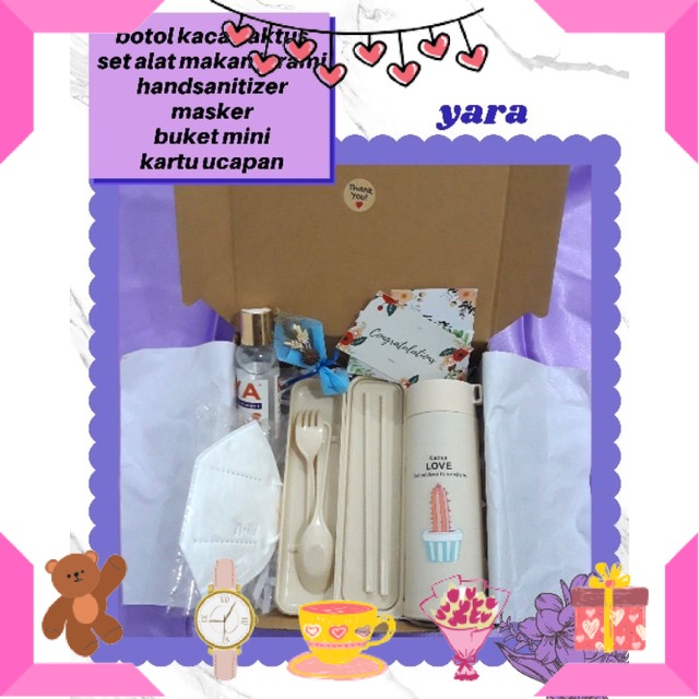 

KADO HAMPERS BAYI ANAK MUDA REMAJA PACAR KEKASIH BIKIN ROMANTIS ANNIVERSERY/ hampers new normal gift box traveling hadiah wisuda ultah hampers tumbler kado cewek cowok / ULTAH LAHIRAN WISUDA JADIAN