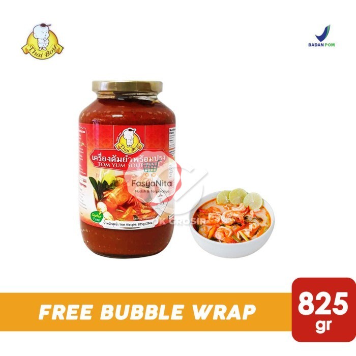 

Thai Boy Tom Yum Paste 825 gr - FasyAnita Mart Denpasar