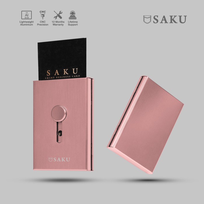 

[Promo]New Dompet Kartu Nama SAKU Kotak Tempat Kartu Nama Business Card Holder RS