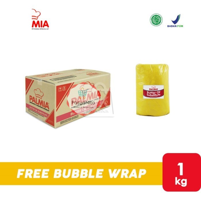 

Palmia BOS Butter Oil Substitute 1kg - FasyAnita Mart Denpasar