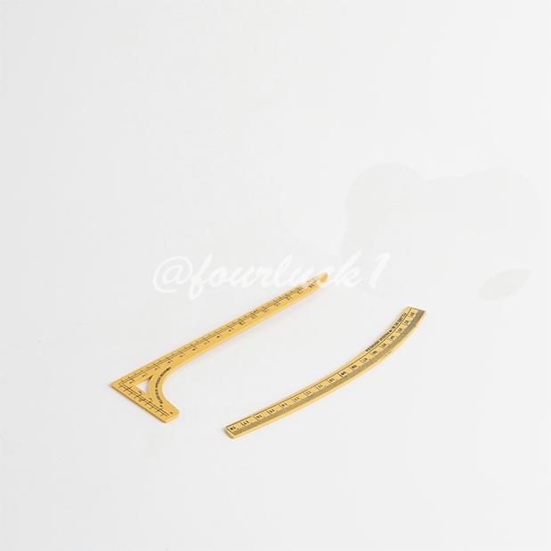 

[COD] Penggaris Pola Set Mini PS-04 (2 pcs)