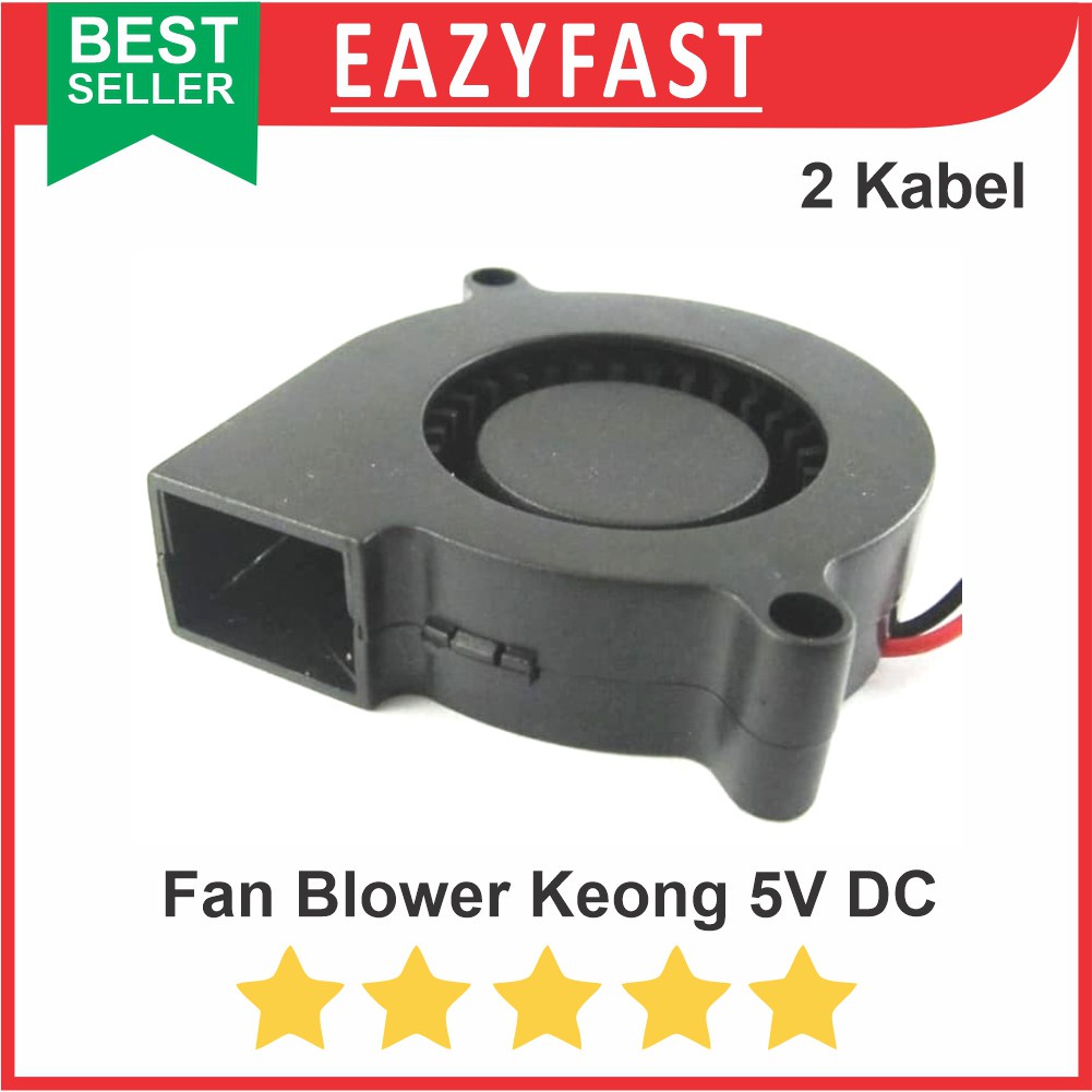 Blower Fan Kipas Angin Keong DC 5V Turbo Brushless Fan Cooler