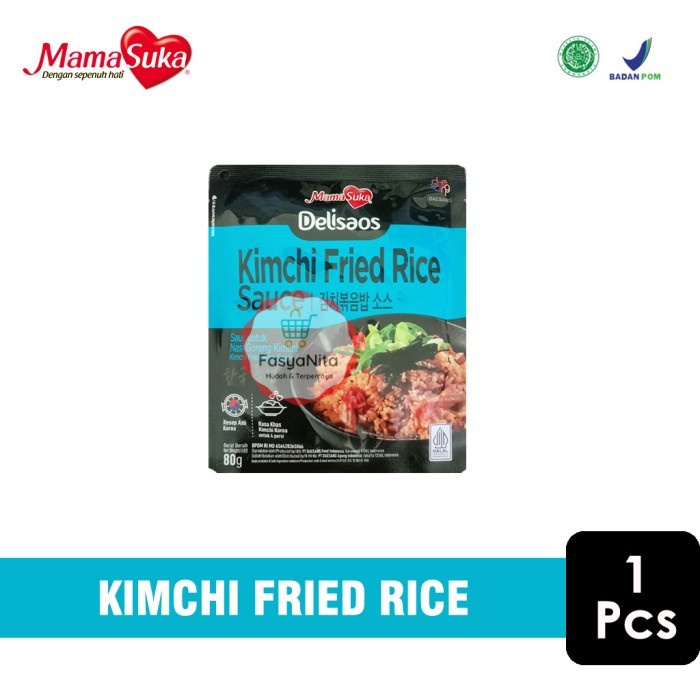 

Kimchi Fried Rice Sauce Mamasuka DeliSaos (80 gr) - FasyAnita Mart Denpasar