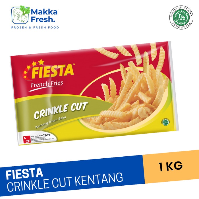 

fiesta crinkle cut 1kg