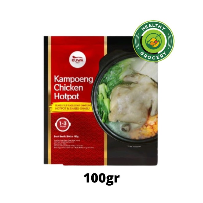 

Promo COD Kuwa Chicken Collagen Hotpot 100gr / Kuwa Kimchi Jiggae Hotpot - CHICKENKAMPOENG
