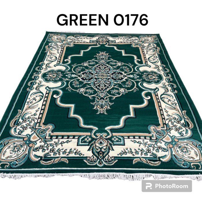 New Karpet Almaya 230x310 Karpet samira Karpet Permadani Klasik - GREEN 0176