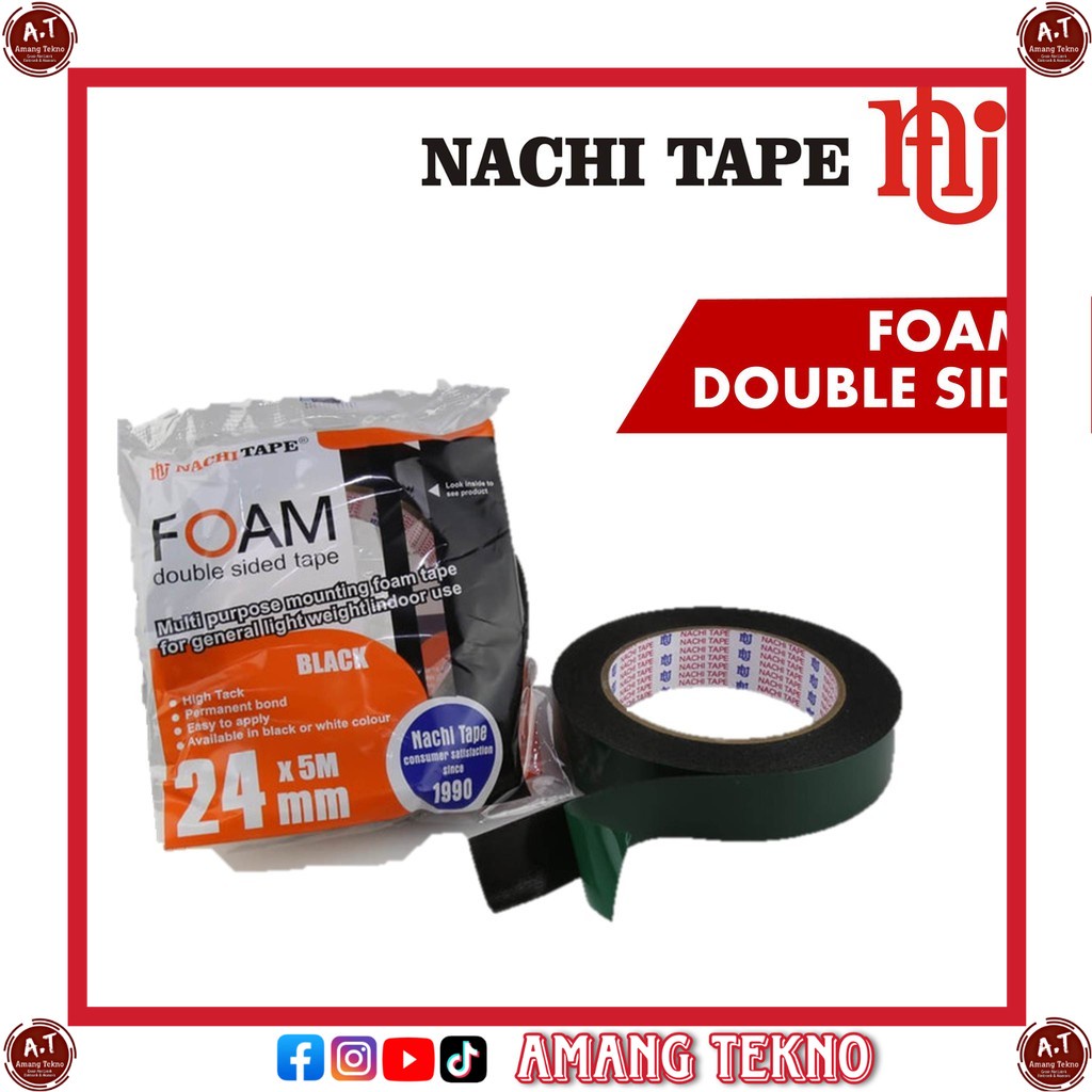 

ISOLASI DOUBLE TAPE FOAM NACHI & DAISUKE / DOUBLE TAPE FOAM NACHI / ISOLASI BUSA DAISUKE TERMURAH