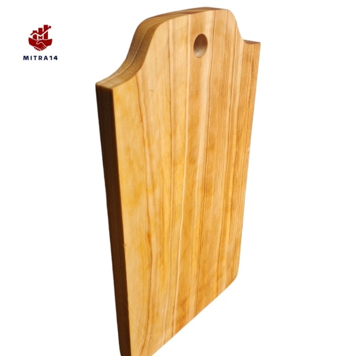 Talenan Kayu kotak besar, talenan daging, talenan dapur