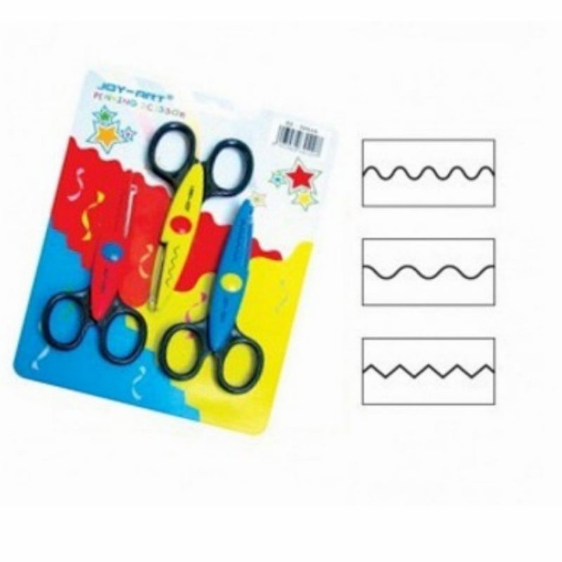 

Gunting Zig-Zag Joy-art ZZ-525JA ( 1set/3pcs )