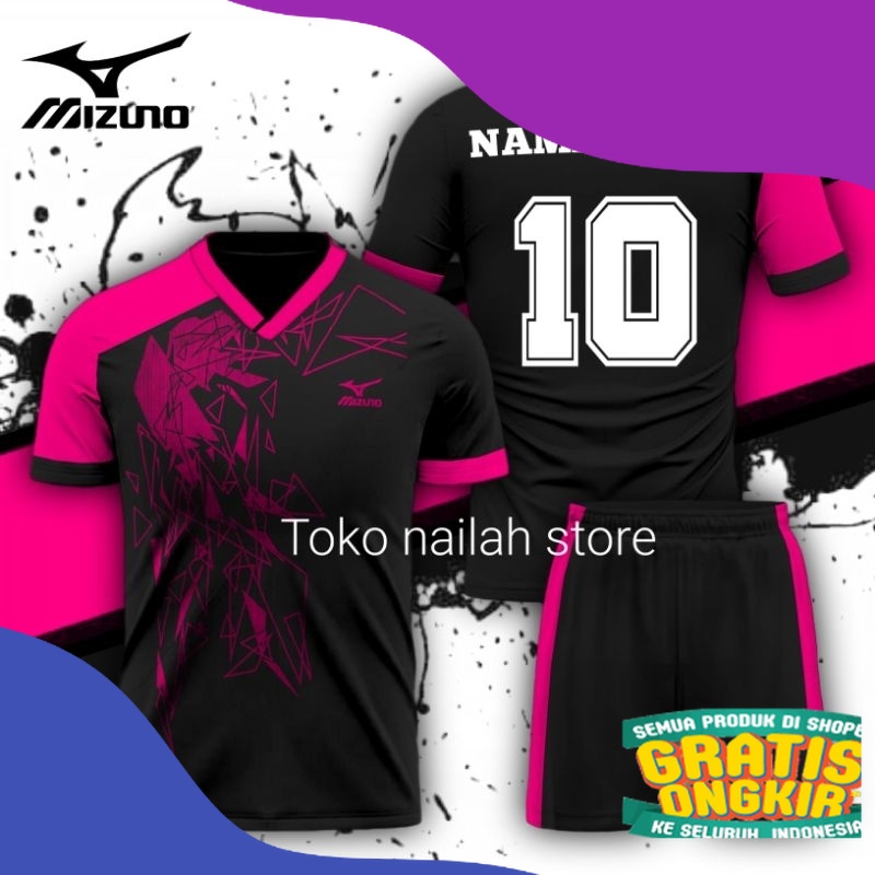 (CUSTOM)ORI Premium Kaos Bola Futsal Bisa Custom Nama Dan Nomor Punggung Baju Dewasa Remaja Terbaru 