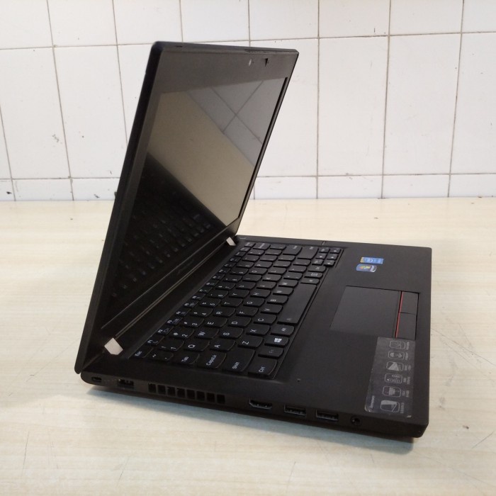 laptop lenovo K20 core i3 gen5 ssd 120gb win 10 slim murah meriah