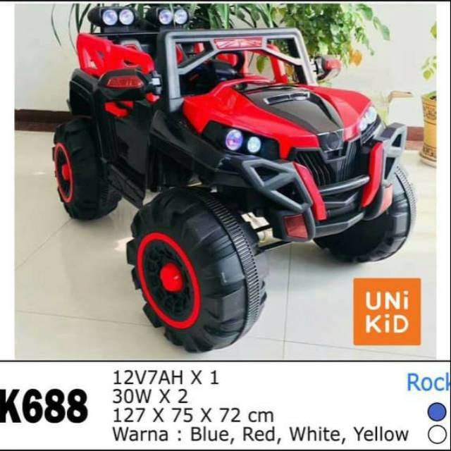 Mainan Mobil Aki Anak UK688 / Mobil Remot / Mainan Anak