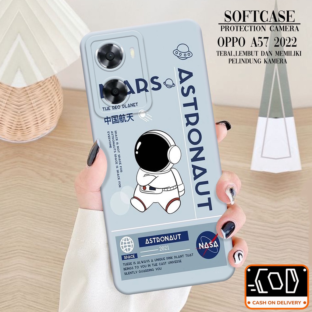 Softcase Silikon Hp Oppo A57 2022 Terbaru - Trans Case Casing Hp Oppo A57 2022 Terbaru