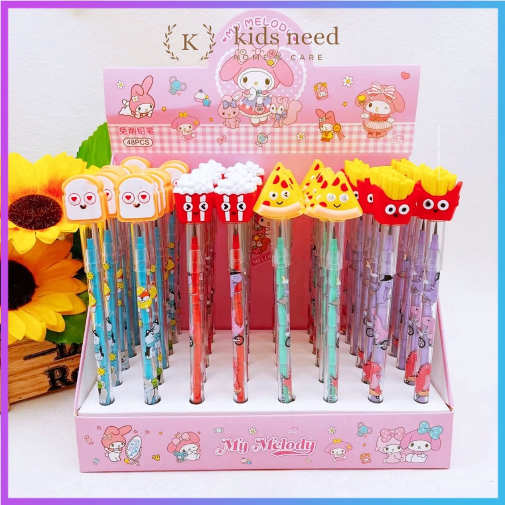 

(1 pcs) pensil lantu lantu bensia pensil mekanik karakter cabut lucu pensil bongkar pasang