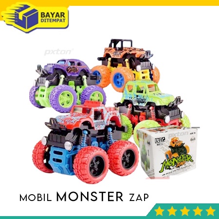 Zap Monster Jeep Mainan Mobil