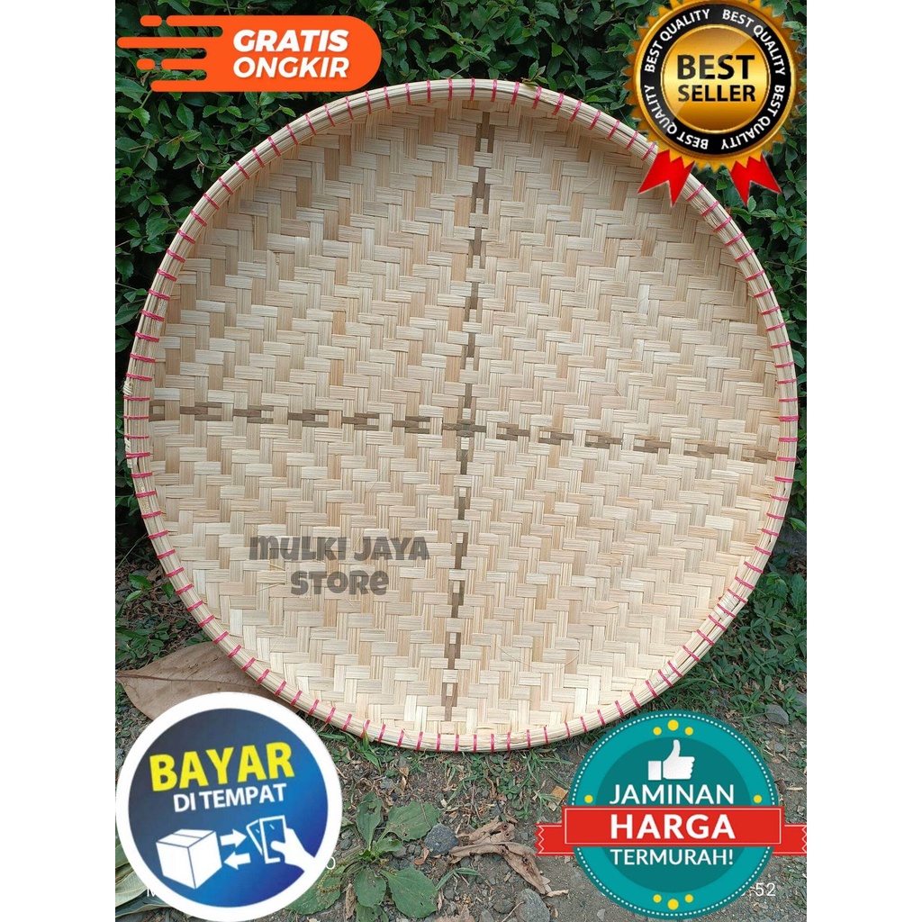 nyiru bambu 60cm tampah bambu nampan bambu