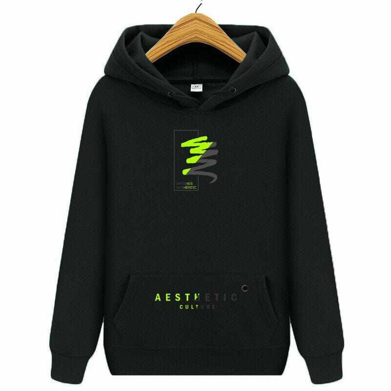 jaket sweatshirt pria wanita aestetic harajuku