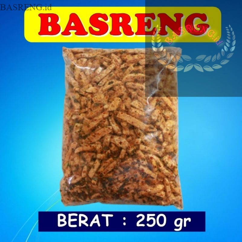 

( BASRENG.id ) Basreng pedas daun jeruk original murah bakso goreng bangsreng 250 GRAM Bumbu melimpah