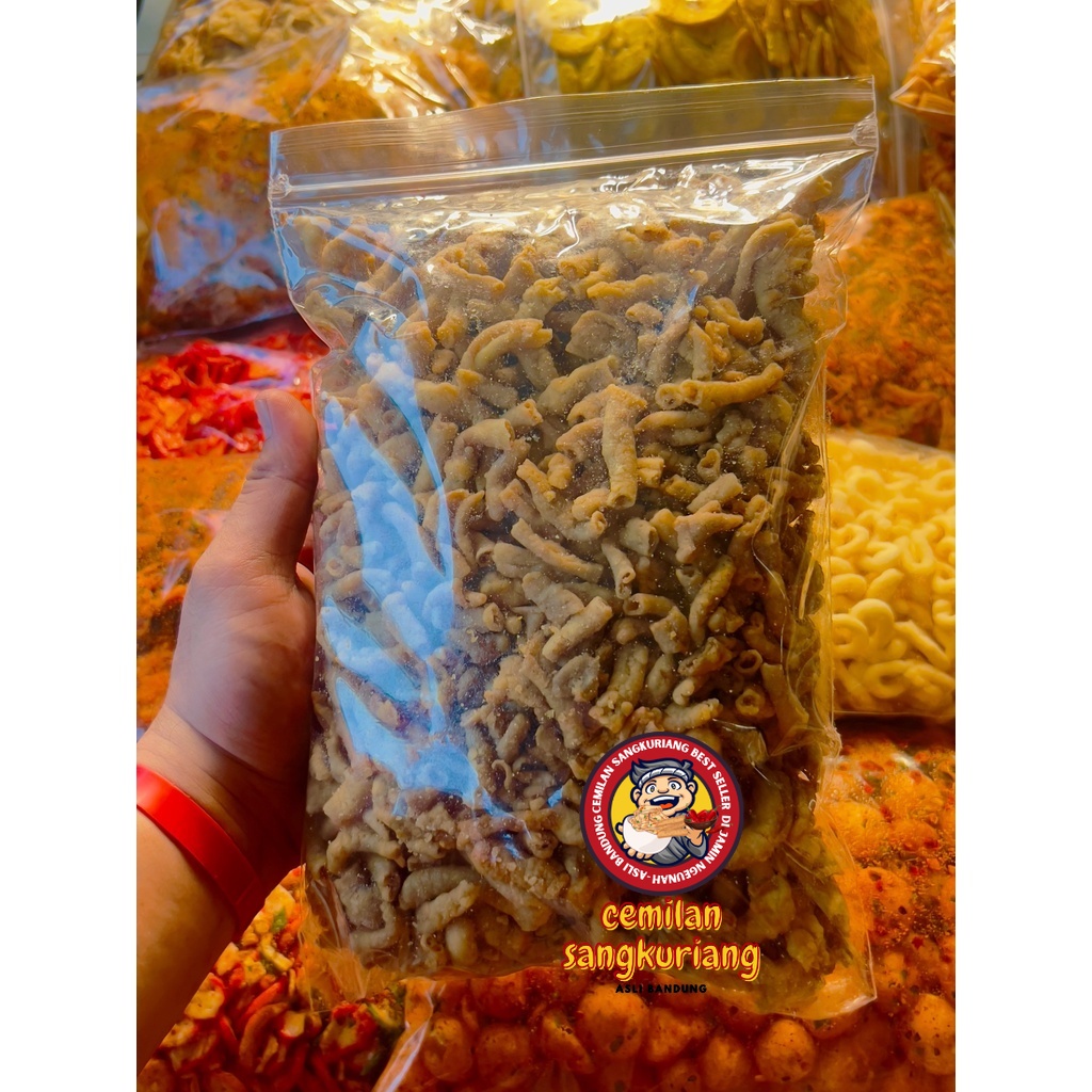 

500gr KERIPIK USUS AYAM CRISPY ORIGINAL GURIH AGEN SNACK